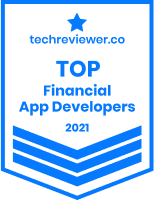 Techreviewer top financial app developers 2021 logo